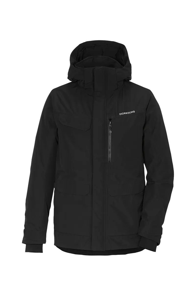 Didriksons - Jacka Sebastian Usx Jkt 3 - Svart - 2XL