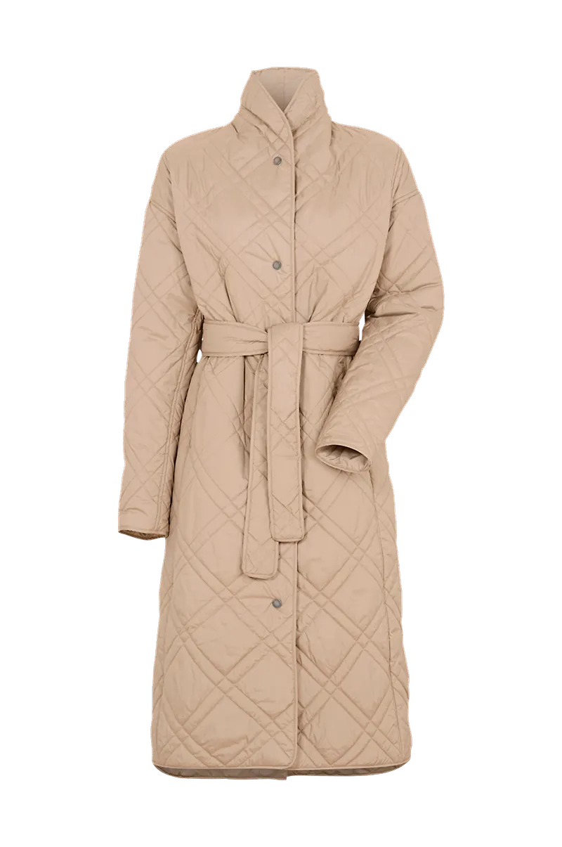 Didriksons - Kappa Freja Wns Coat L - Beige