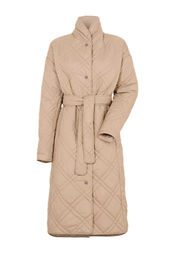 Didriksons - Kappa Freja Wns Coat L - Beige