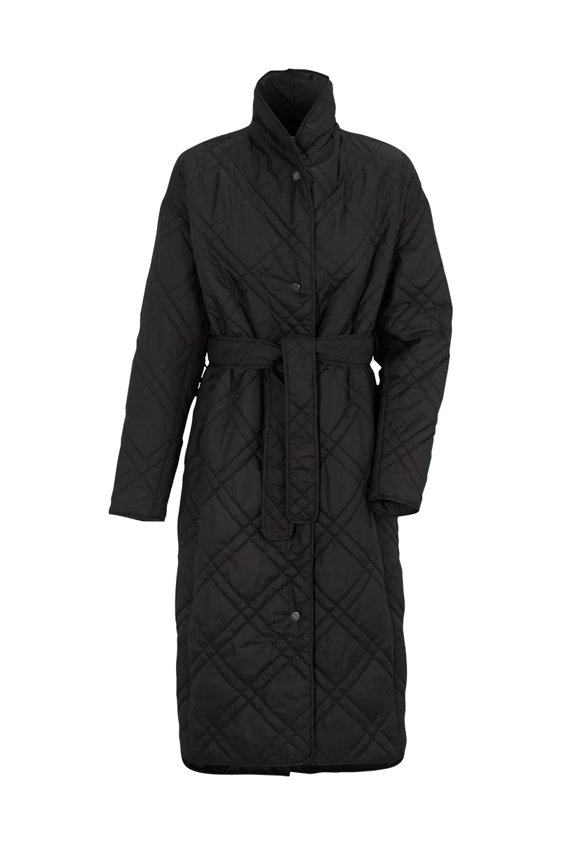 Didriksons - Kappa Freja Wns Coat L - Svart