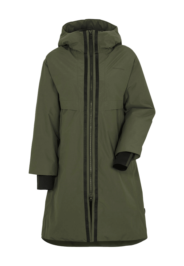 Didriksons - Parkas Aino Wns Parka 4 - Grön