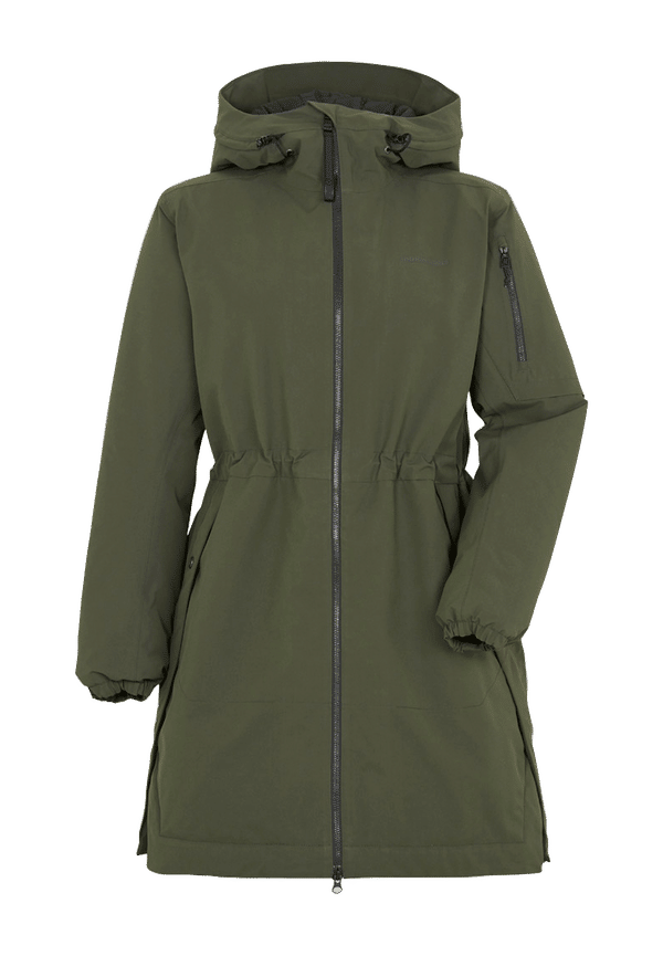 Didriksons - Parkas Ella Wns Parka - Grön