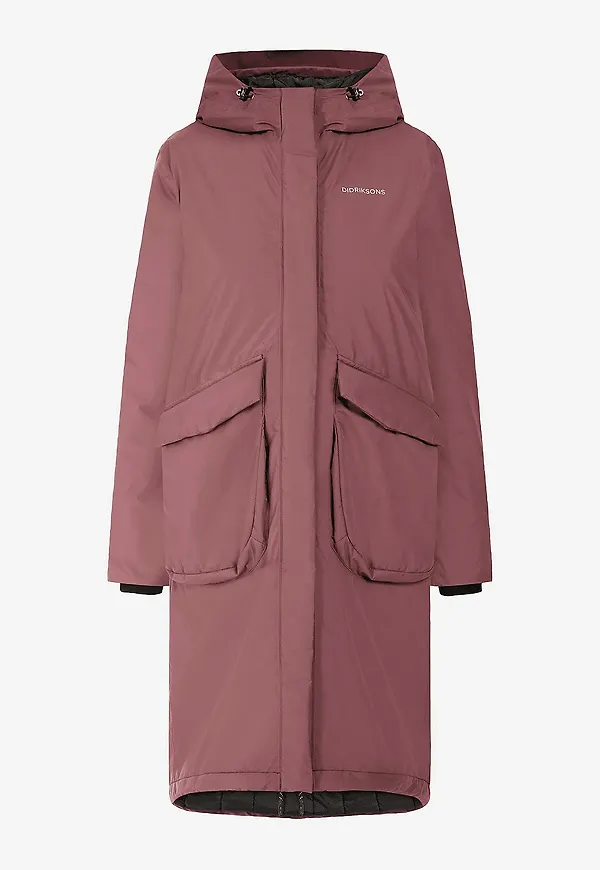 Didriksons - Fara Wns Parka - Röd