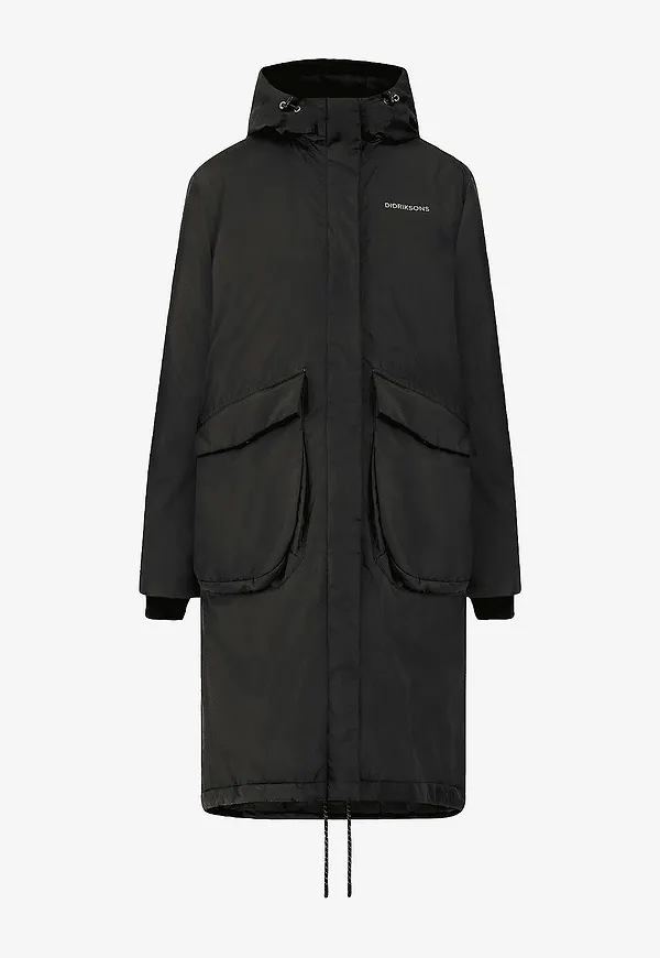 Didriksons - Fara Wns Parka - Svart