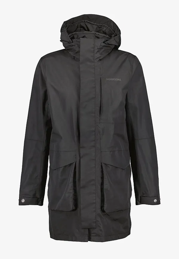 Didriksons - Parkas Andreas Usx Parka - Svart