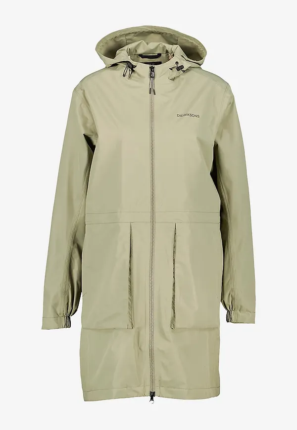 Didriksons - Parkas Bella Wns Parka 2 - Grön