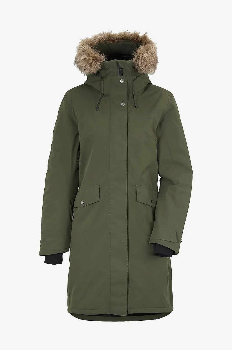 Didriksons - Parkas Erika Wns Parka - Grön