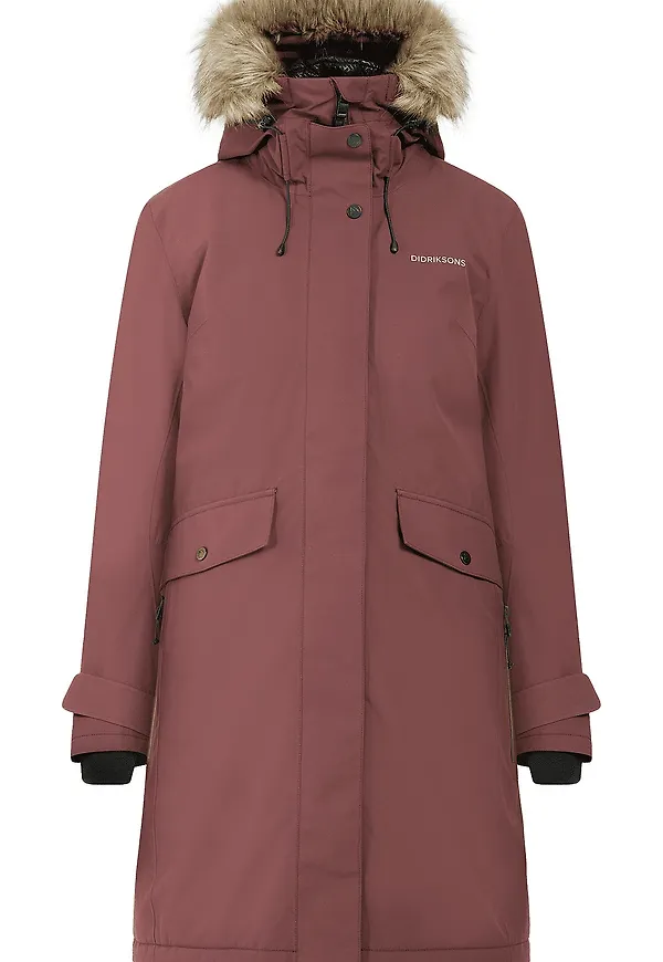 Didriksons - Parkas Erika Wns Parka - Röd