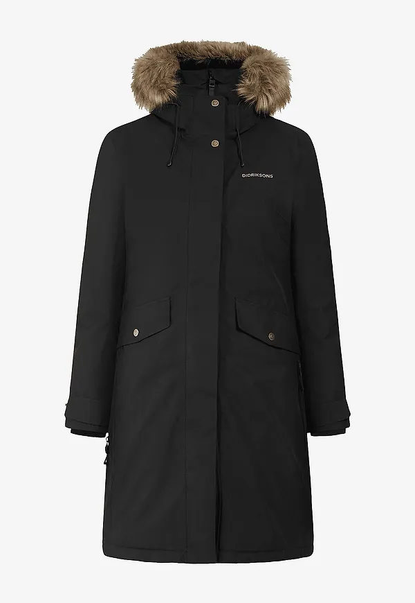 Didriksons - Parkas Erika Wns Parka - Svart