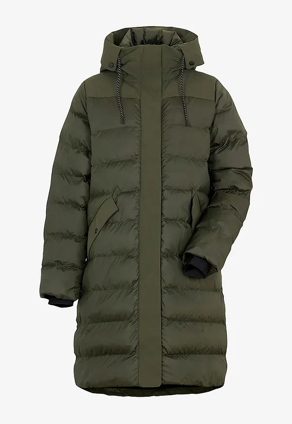 Didriksons - Parkas Fay Wns Parka - Grön