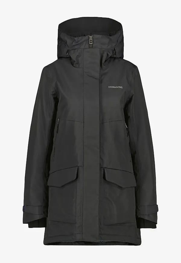 Didriksons - Parkas Frida Wns Parka 7 - Svart