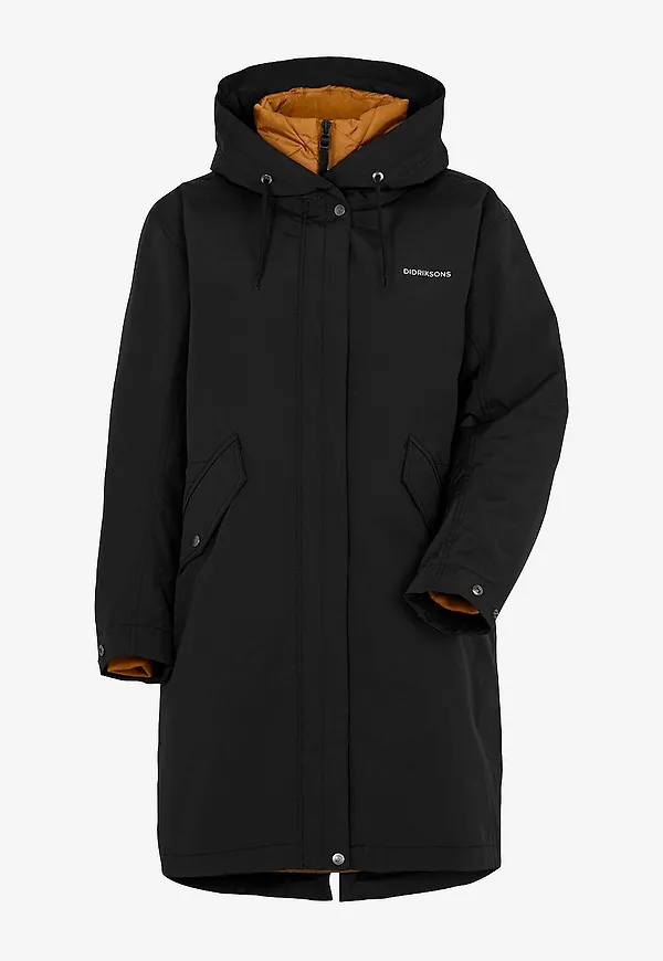 Didriksons - Parkas Gabriella Wns Parka - Svart