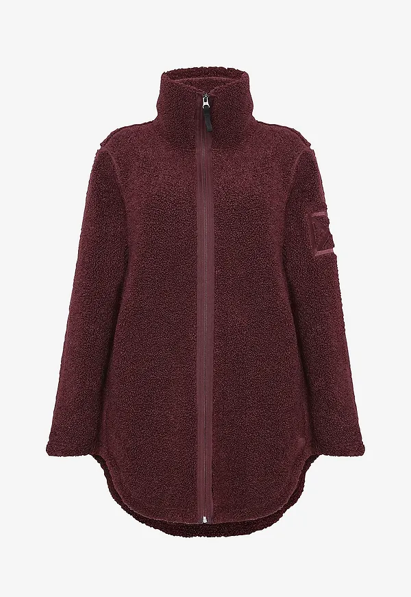 Didriksons - Fleecejacka Umi Full-zip - Röd