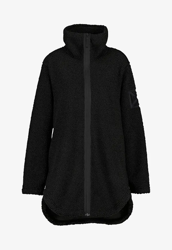 Didriksons - Fleecejacka Umi Full-zip - Svart