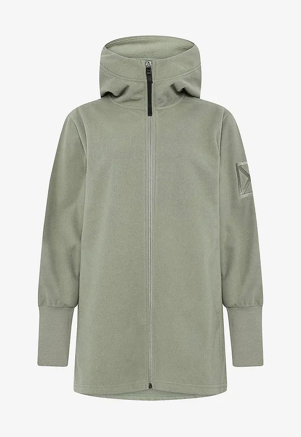 Didriksons - Fleecetröja Rinda Wns Fullzip - Grön