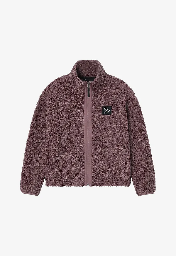 Didriksons - Fleecetröja Zir Kids' Full-Zip - Rosa