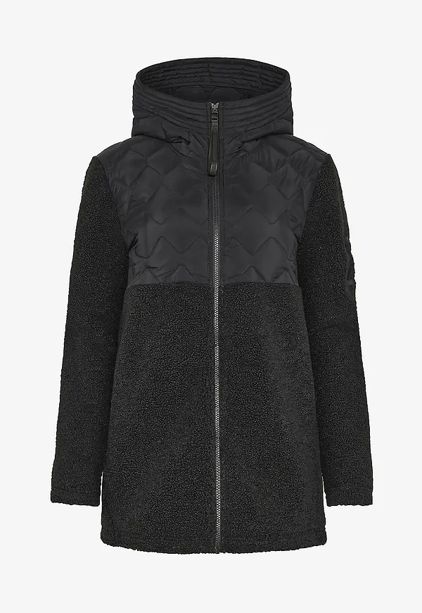 Didriksons - Jacka Bibi Wns Fullzip 2 - Svart