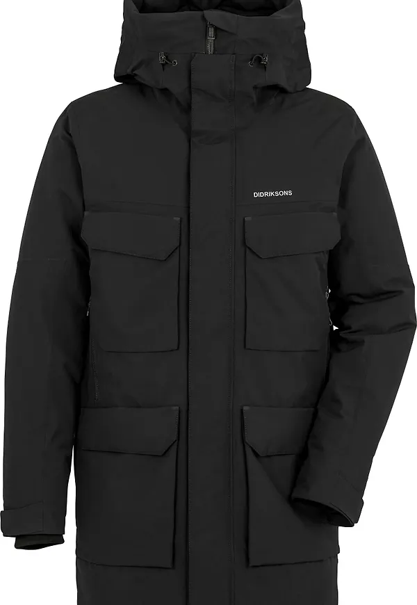 Didriksons Men's Drew Parka 8 Black