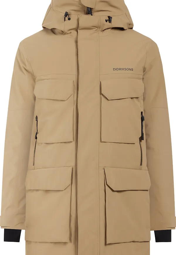 Didriksons Men's Drew Parka 8 Wood