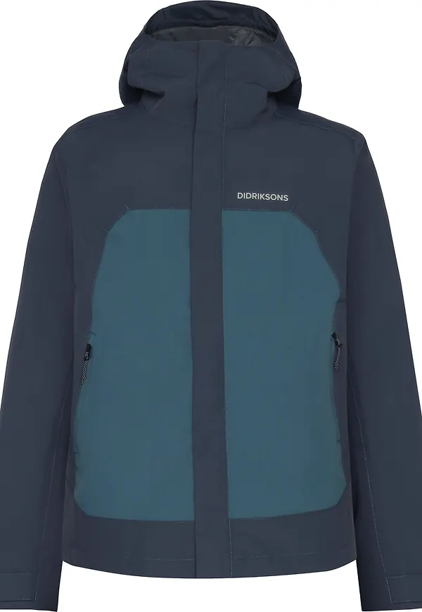 Didriksons Men's Grit Jacket 3 Sleepy Blue