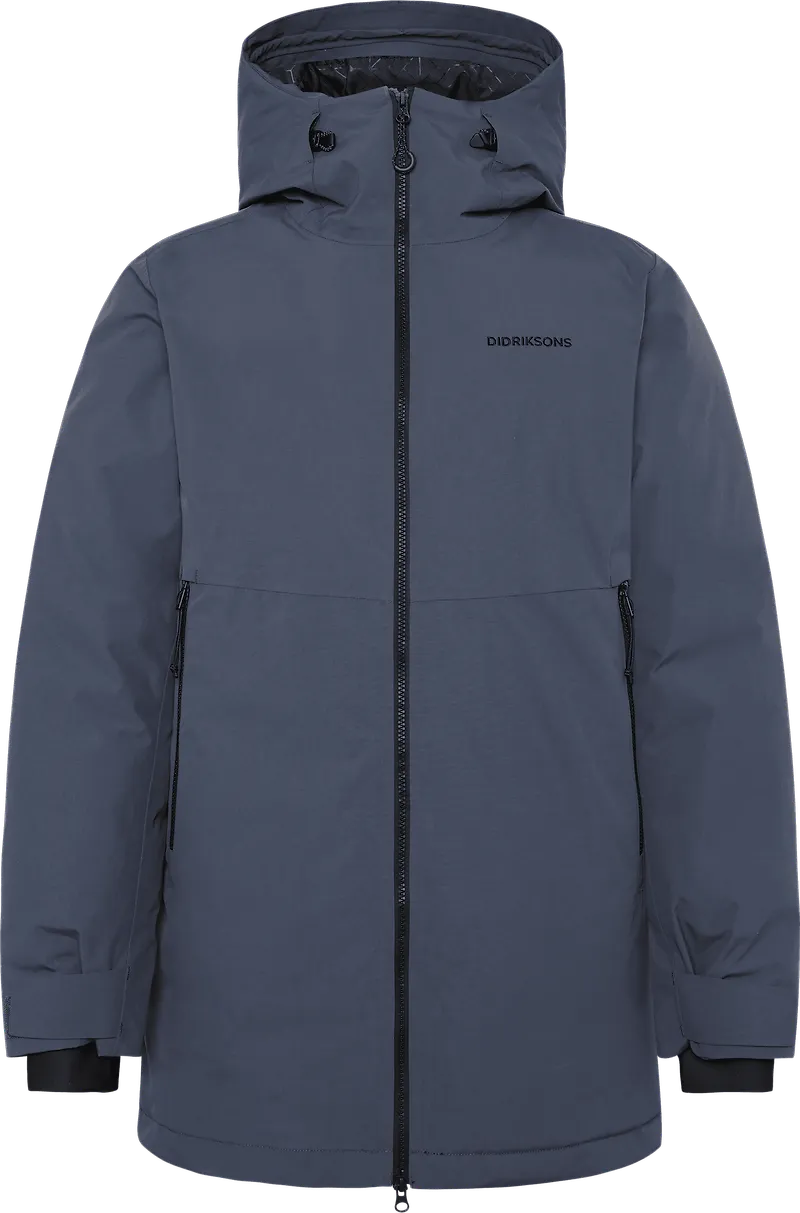 Didriksons Men's Tempest Parka Sleepy Blue