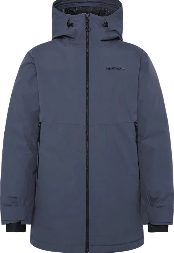 Didriksons Men's Tempest Parka Sleepy Blue