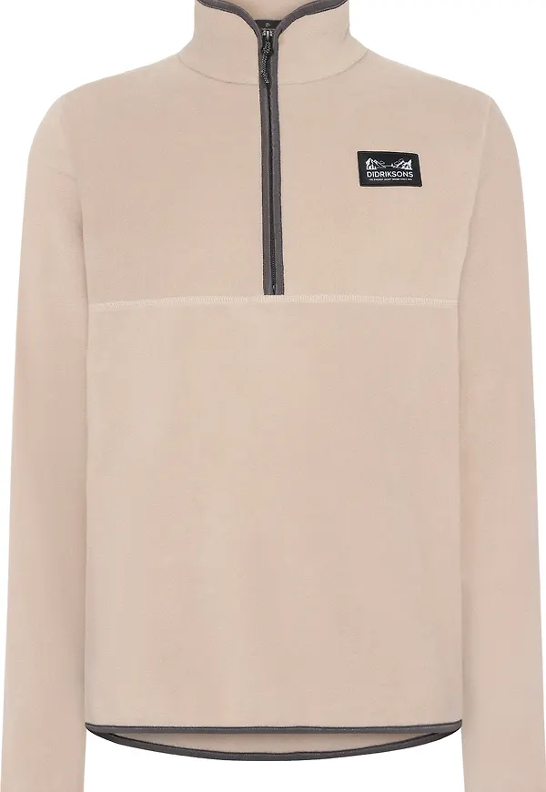 Didriksons Men's Vito Half Zip Beach Beige