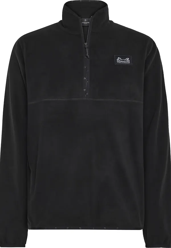 Didriksons Men's Vito Half Zip Black