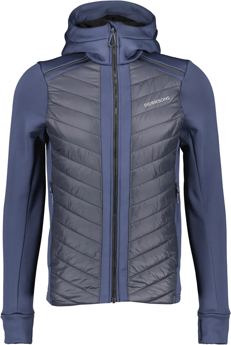 Didriksons Men's Zuko Full Zip 2 Blue Arcad