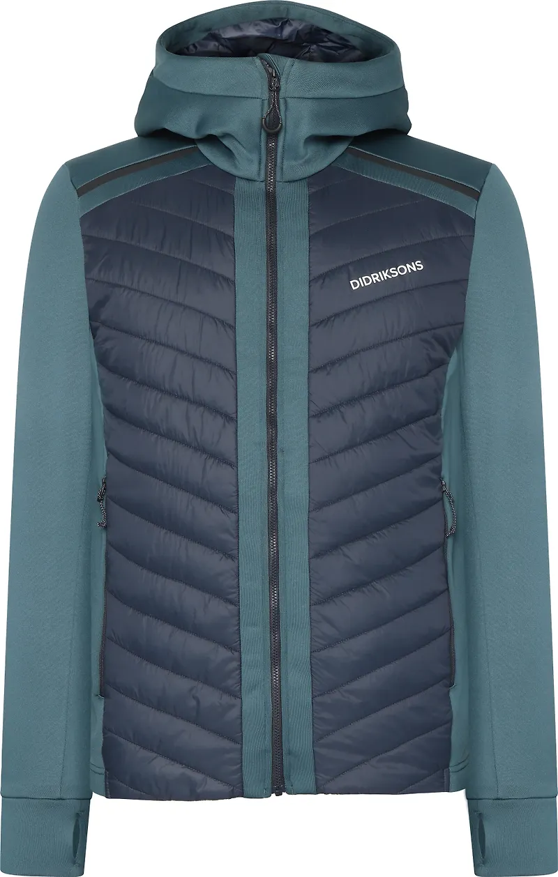 Didriksons Men's Zuko Full Zip 3 Star Blue