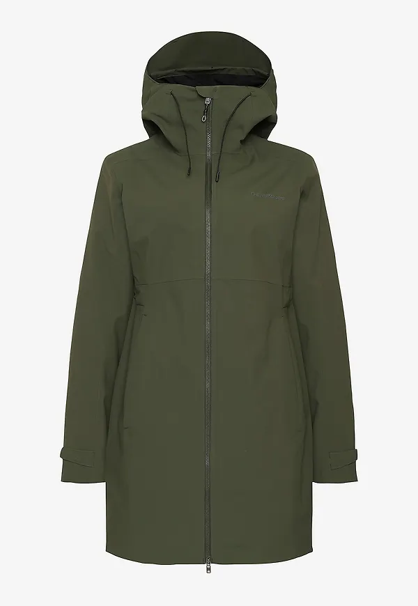 Didriksons - Parkas Bea Wns Parka 6 - Grön