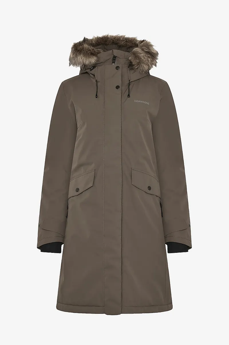 Didriksons - Parkas Erika Wns Parka - Brun