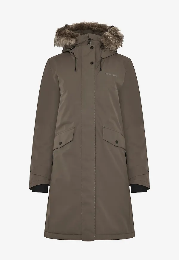 Didriksons - Parkas Erika Wns Parka - Brun