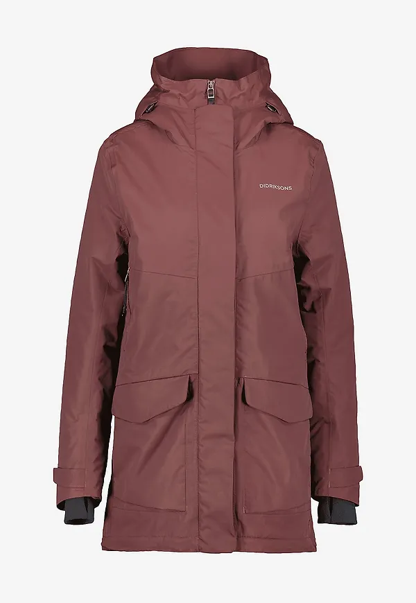 Didriksons - Parkas Frida Wns Parka 7 - Brun