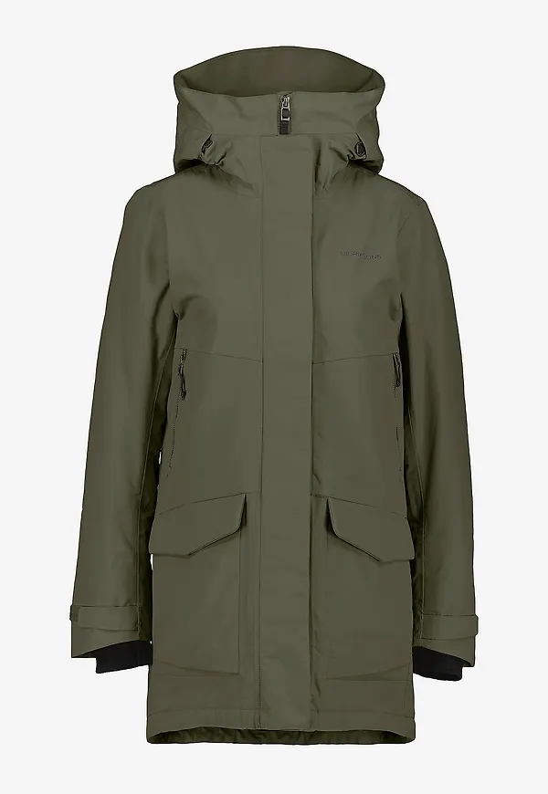 Didriksons - Parkas Frida Wns Parka 7 - Grön