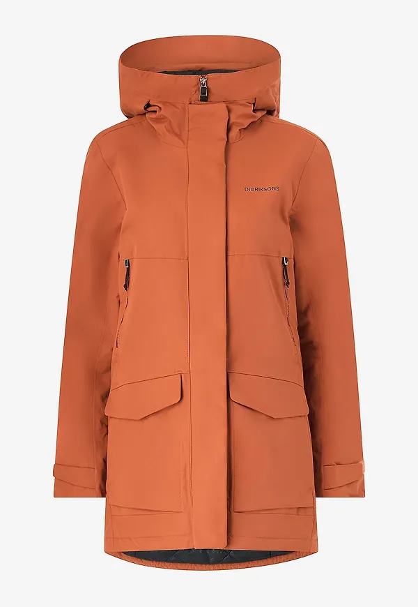 Didriksons - Parkas Frida Wns Parka 7 - Orange
