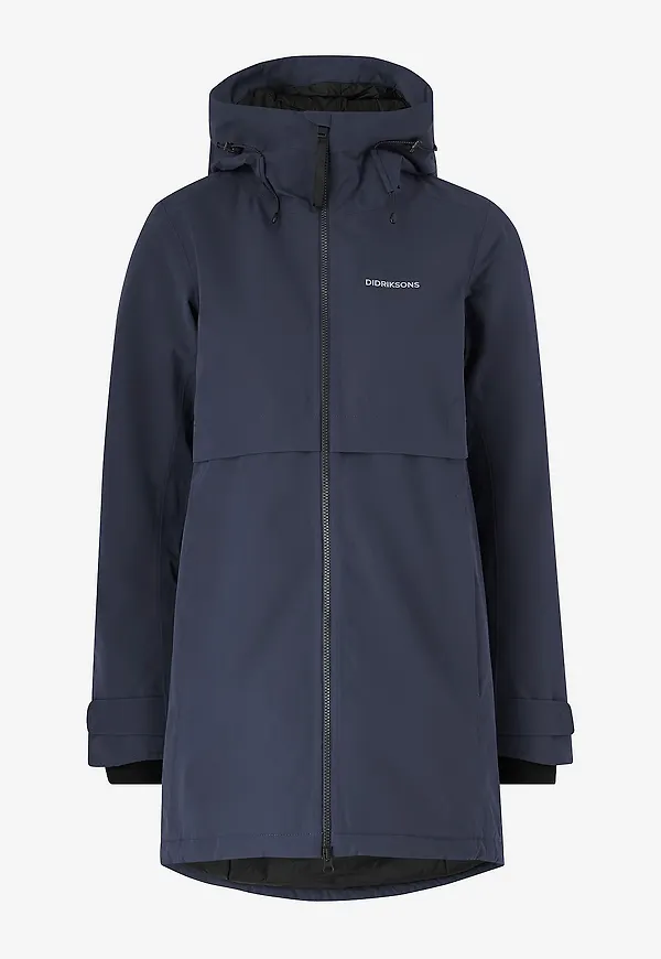 Didriksons - Parkas Helle Wns Parka 6 - Blå