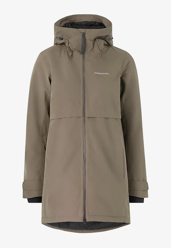 Didriksons - Parkas Helle Wns Parka 6 - Brun