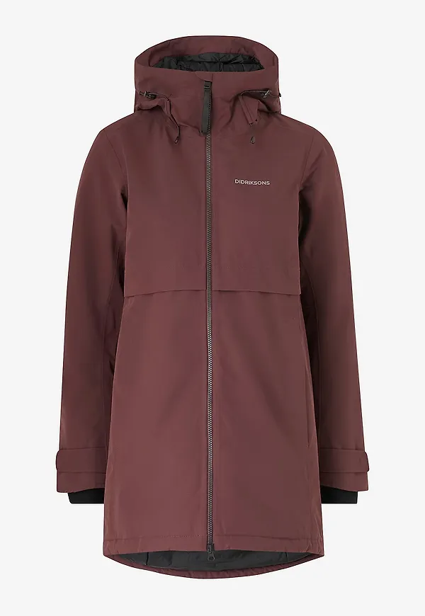 Didriksons - Parkas Helle Wns Parka 6 - Brun