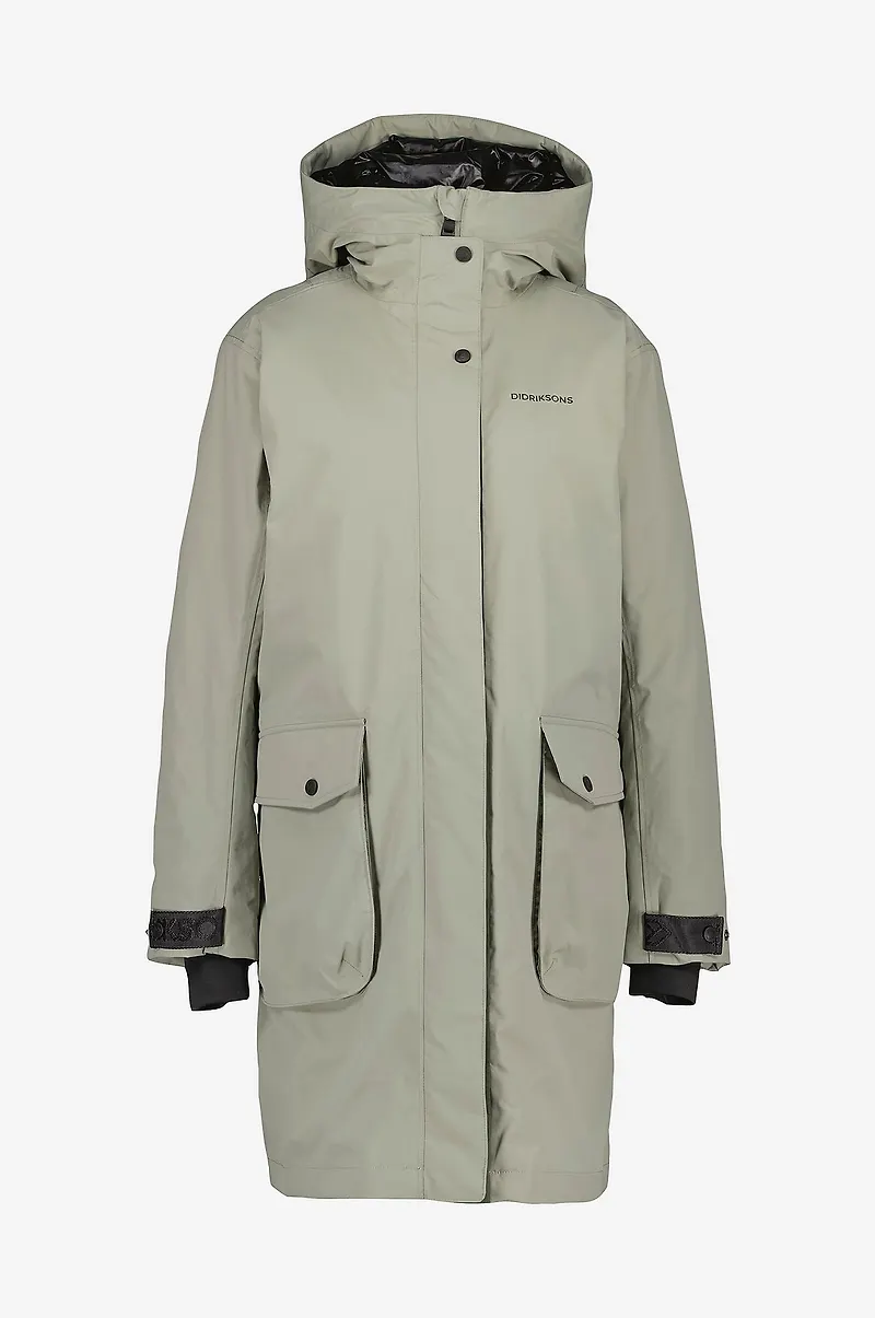 Didriksons - Parkas Ilsa Wns Parka - Grön