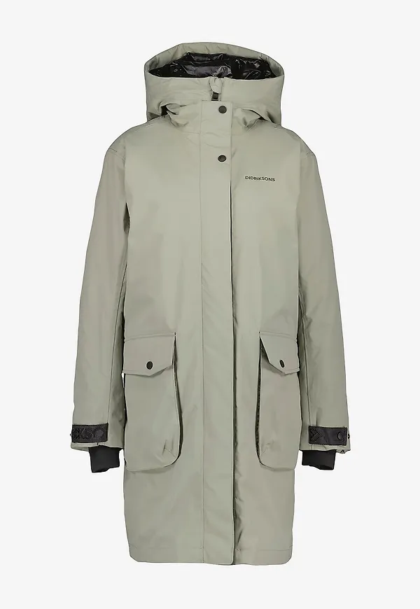 Didriksons - Parkas Ilsa Wns Parka - Grön
