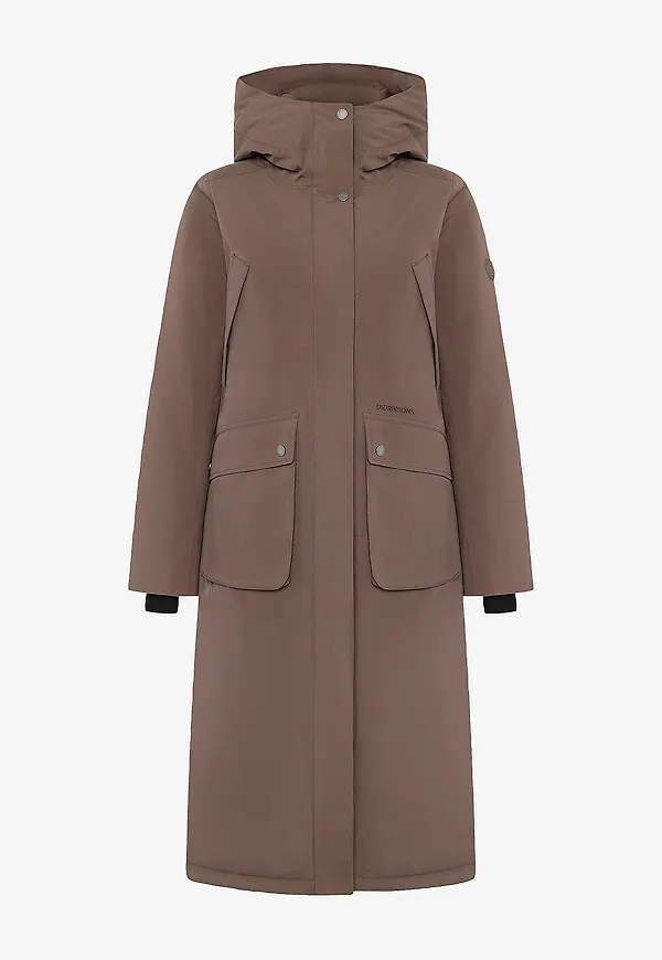 Didriksons - Parkas Melody Parka Long - Brun