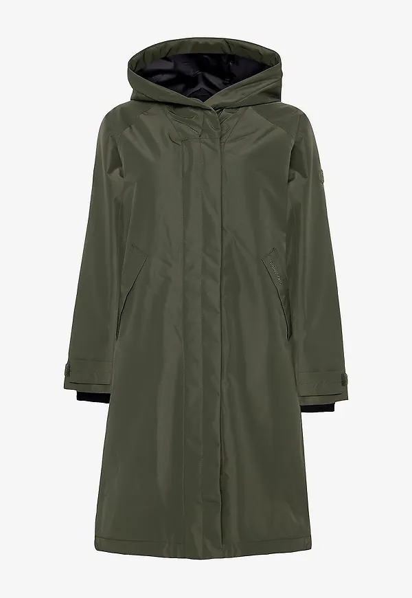 Didriksons - Parkas Noelia Parka Long - Grön