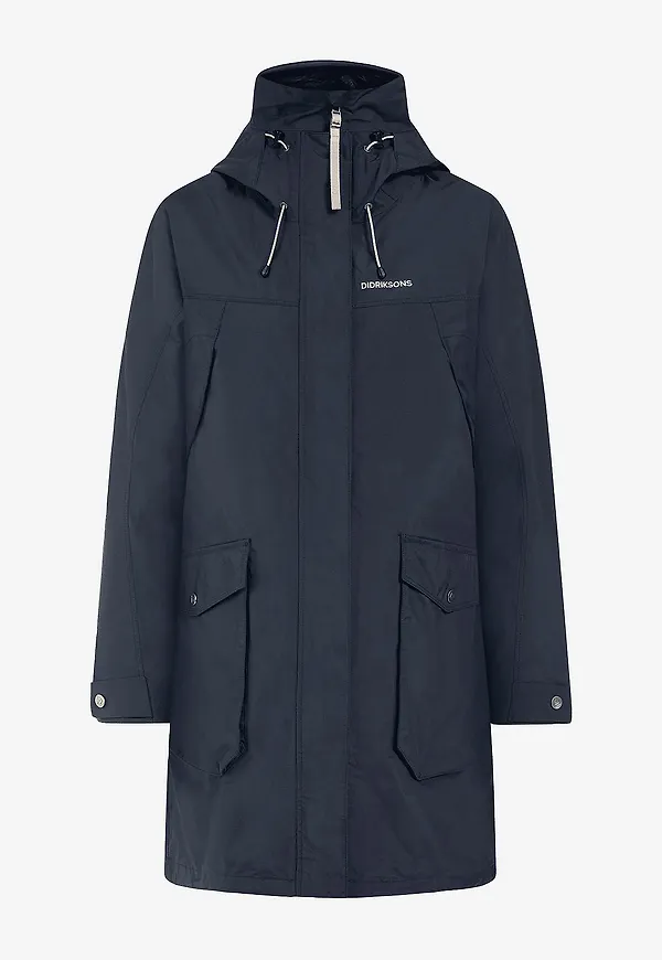 Didriksons - Parkas Thelma Wns Parka 10 - Blå