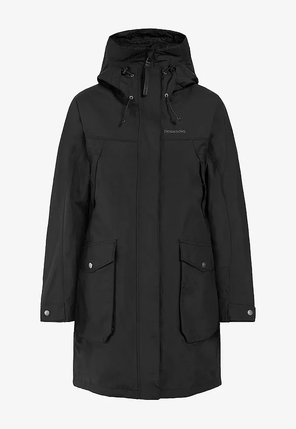 Didriksons - Parkas Thelma Wns Parka 10 - Svart