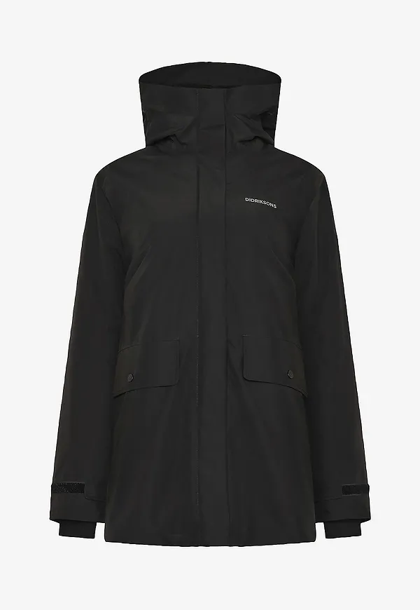 Didriksons - Parkas Tuva Wns Parka - Svart