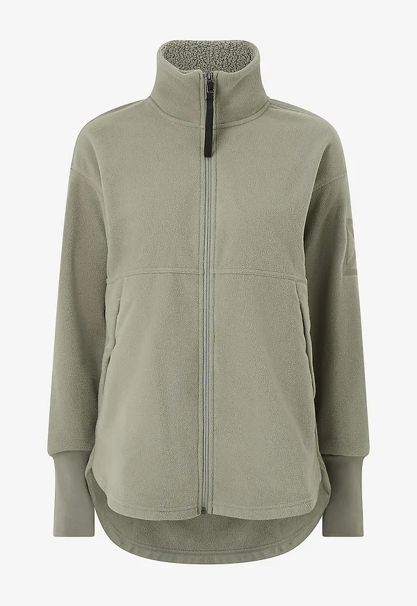 Didriksons - Tröja Ronja Wns Fullzip - Grön