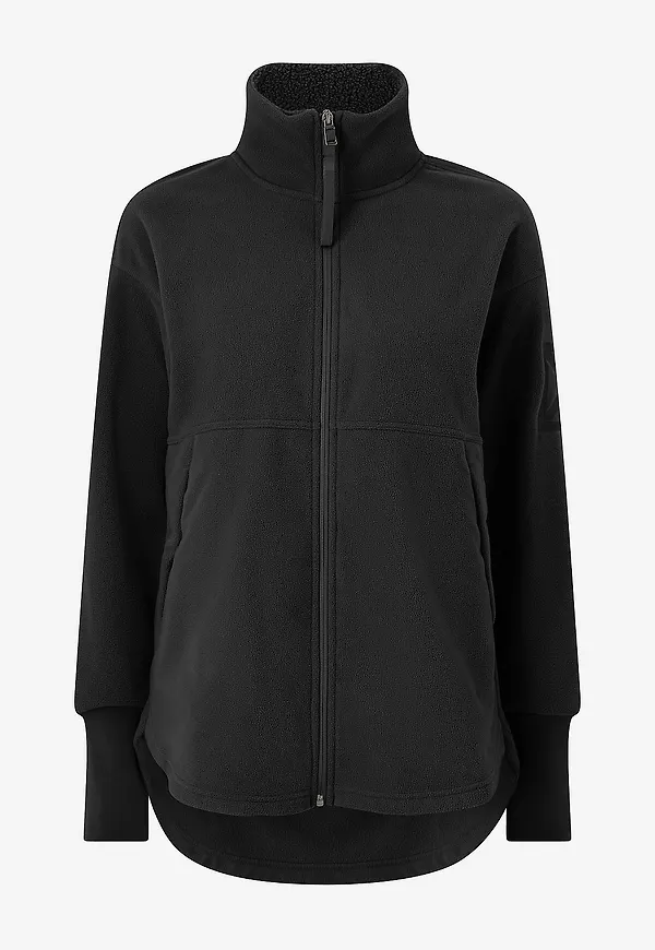 Didriksons - Tröja Ronja Wns Fullzip - Svart