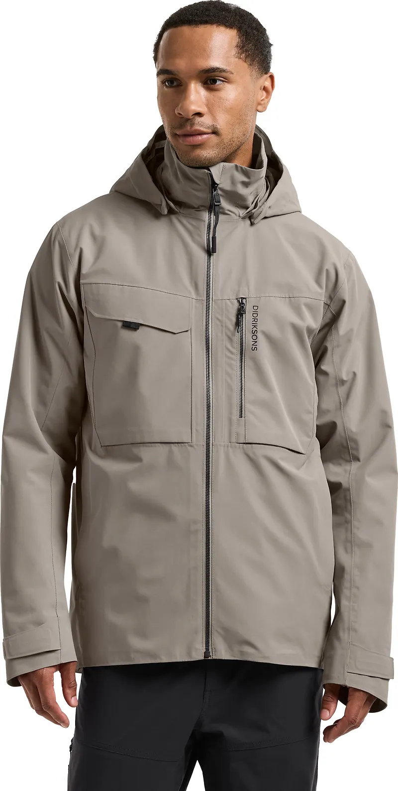 Didriksons Unisex Aston Jacket Ash Brown