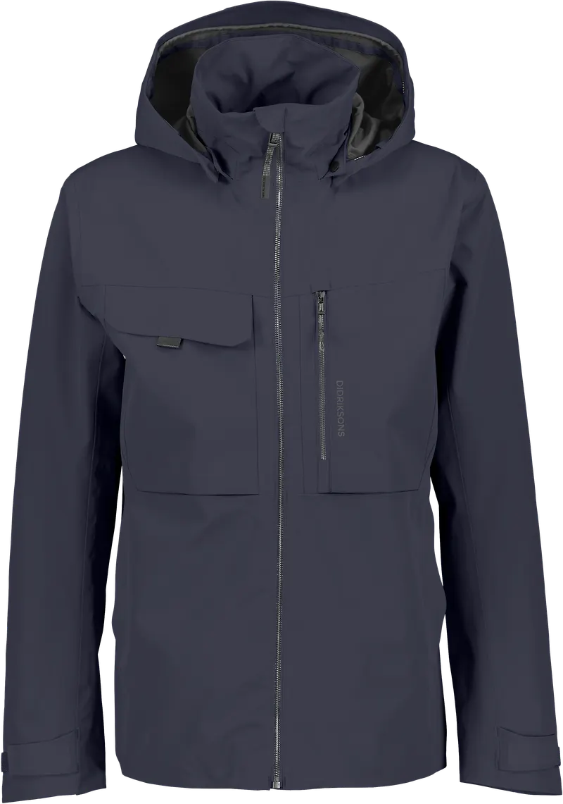 Didriksons Unisex Aston Jacket Dark Night Blue